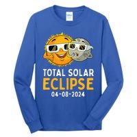 Total Solar Eclipse April 8 2024 Tall Long Sleeve T-Shirt