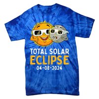 Total Solar Eclipse April 8 2024 Tie-Dye T-Shirt