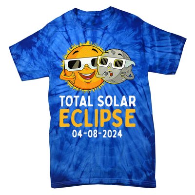 Total Solar Eclipse April 8 2024 Tie-Dye T-Shirt