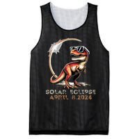 Total Solar Eclipse 4.08.24 Dinosaur Solar Eclipse 2024 Mesh Reversible Basketball Jersey Tank