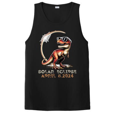 Total Solar Eclipse 4.08.24 Dinosaur Solar Eclipse 2024 PosiCharge Competitor Tank