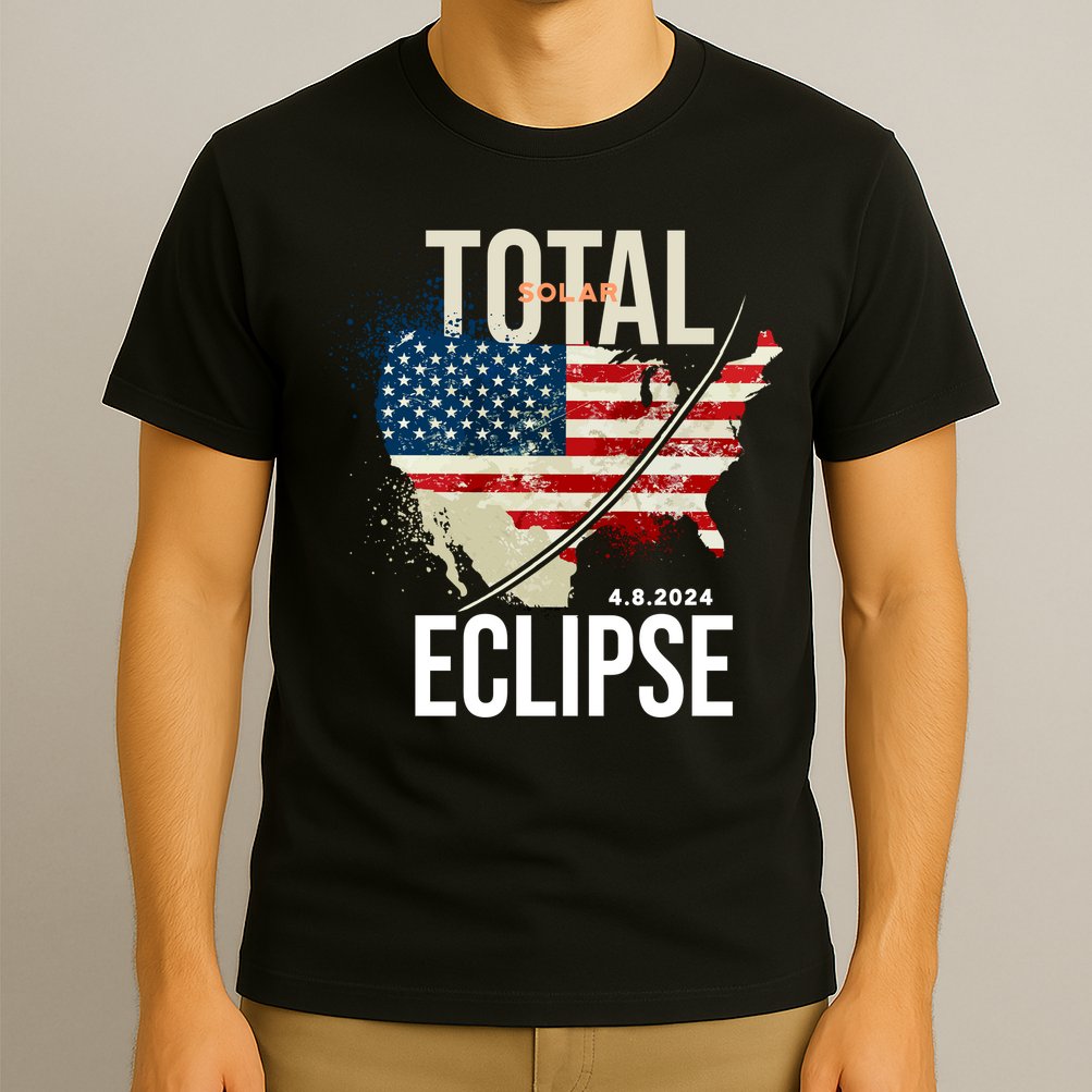 Total Solar Eclipse United States 4.8.2024 T-Shirt