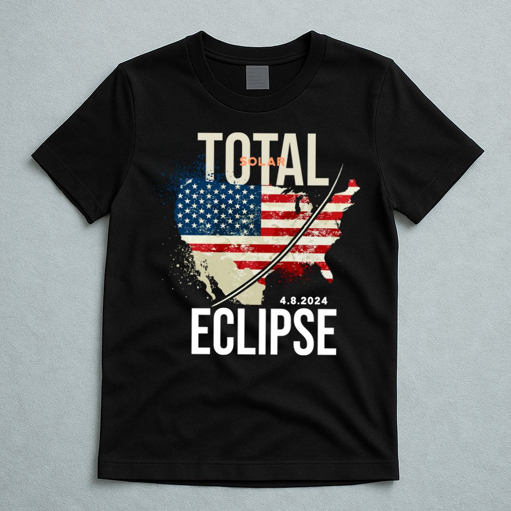 Total Solar Eclipse United States 4.8.2024 T-Shirt