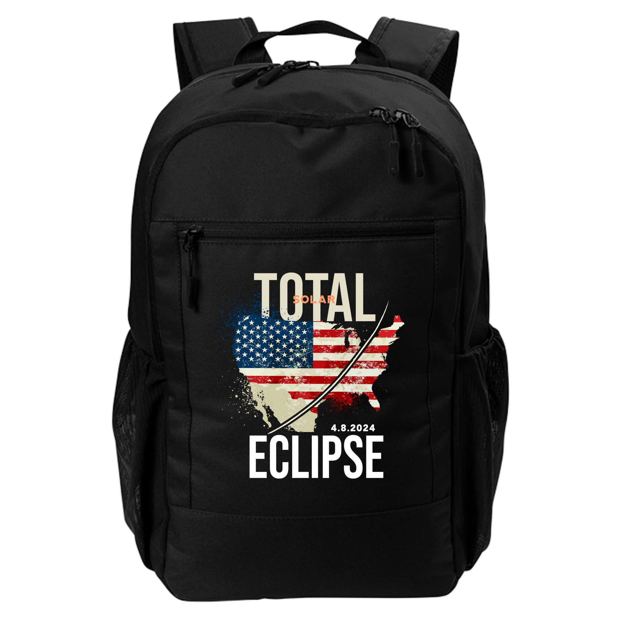 Total Solar Eclipse United States 4.8.2024 Backpack