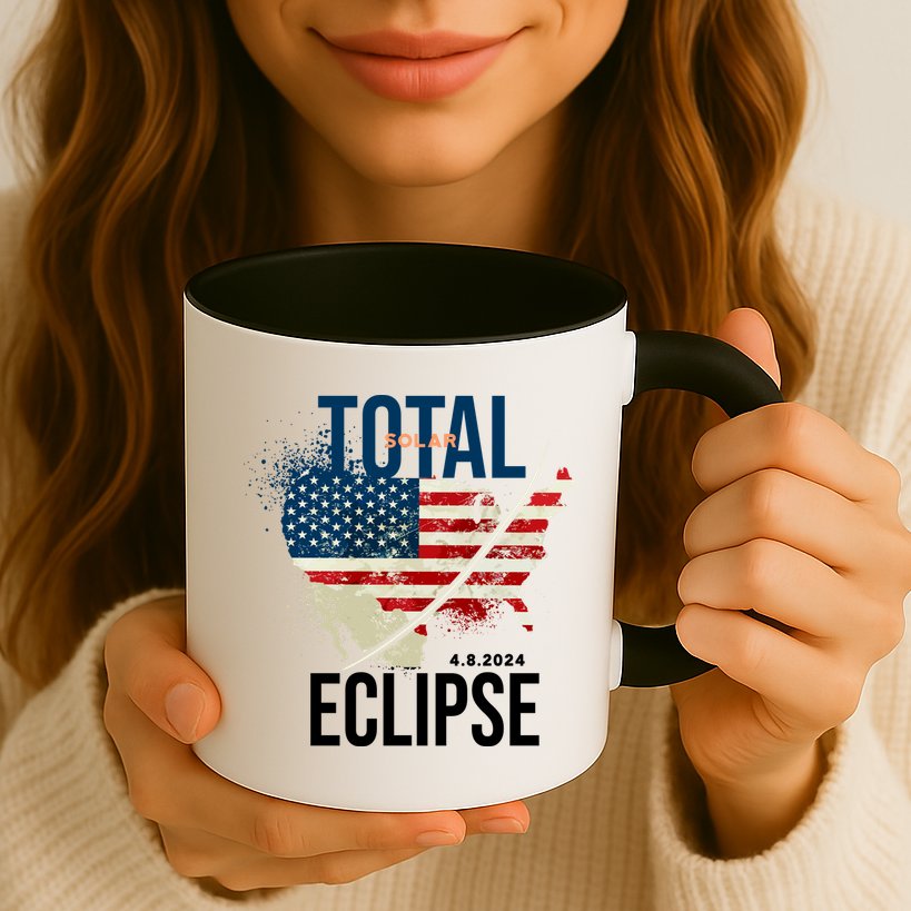 Total Solar Eclipse United States 4.8.2024 Mug