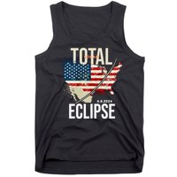 Total Solar Eclipse United States 4.8.2024 Tank Top