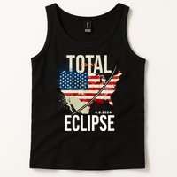 Total Solar Eclipse United States 4.8.2024 Tank Top