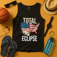Total Solar Eclipse United States 4.8.2024 Tank Top