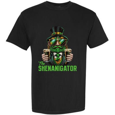 The Shenanigator, Funny Shenanigans Design For St Paddys Day Garment-Dyed Heavyweight T-Shirt