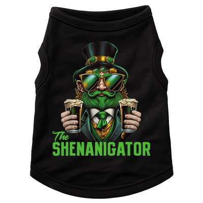 The Shenanigator, Funny Shenanigans Design For St Paddys Day Doggie Tank