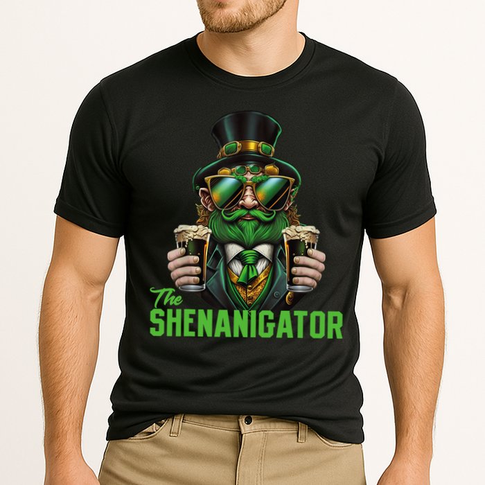 The Shenanigator, Funny Shenanigans Design For St Paddys Day Performance Shirt