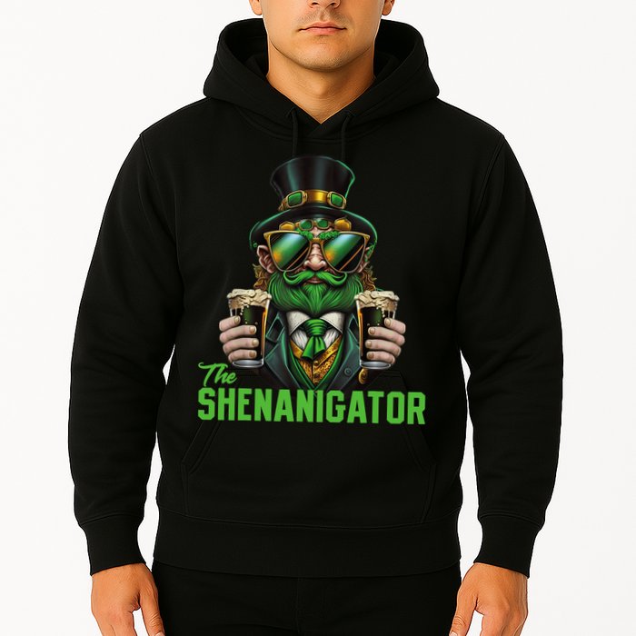 The Shenanigator, Funny Shenanigans Design For St Paddys Day Hoodie
