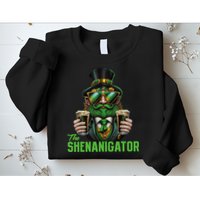 The Shenanigator, Funny Shenanigans Design For St Paddys Day Sweatshirt