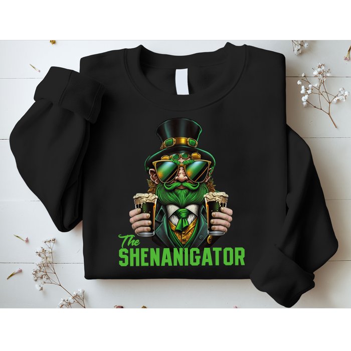The Shenanigator, Funny Shenanigans Design For St Paddys Day Sweatshirt
