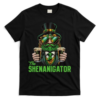 The Shenanigator, Funny Shenanigans Design For St Paddys Day T-Shirt