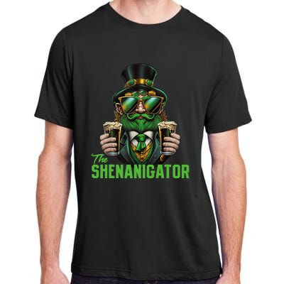 The Shenanigator, Funny Shenanigans Design For St Paddys Day Adult ChromaSoft Performance T-Shirt