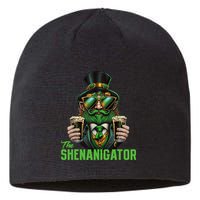 The Shenanigator, Funny Shenanigans Design For St Paddys Day Sustainable Beanie