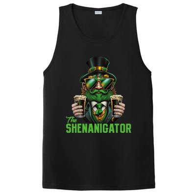 The Shenanigator, Funny Shenanigans Design For St Paddys Day PosiCharge Competitor Tank