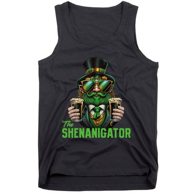 The Shenanigator, Funny Shenanigans Design For St Paddys Day Tank Top