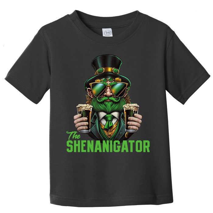 The Shenanigator, Funny Shenanigans Design For St Paddys Day Toddler T-Shirt