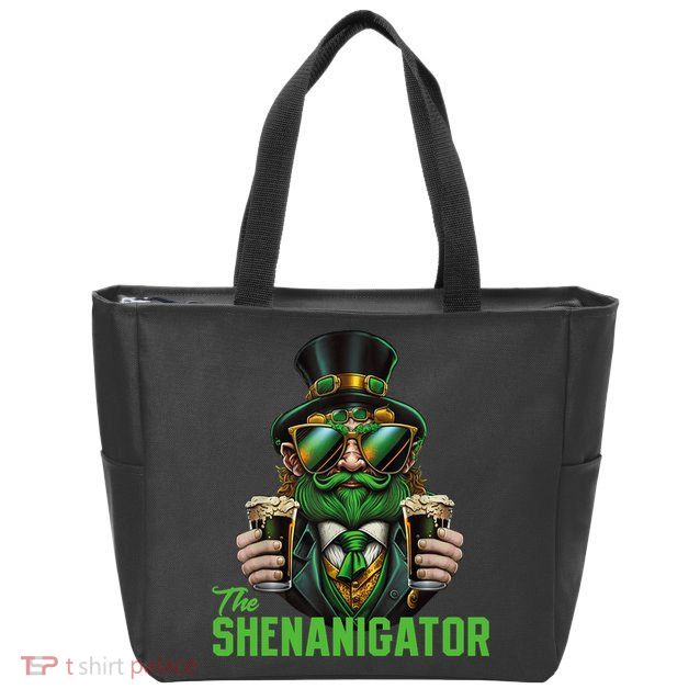 The Shenanigator, Funny Shenanigans Design For St Paddys Day Zip Tote Bag