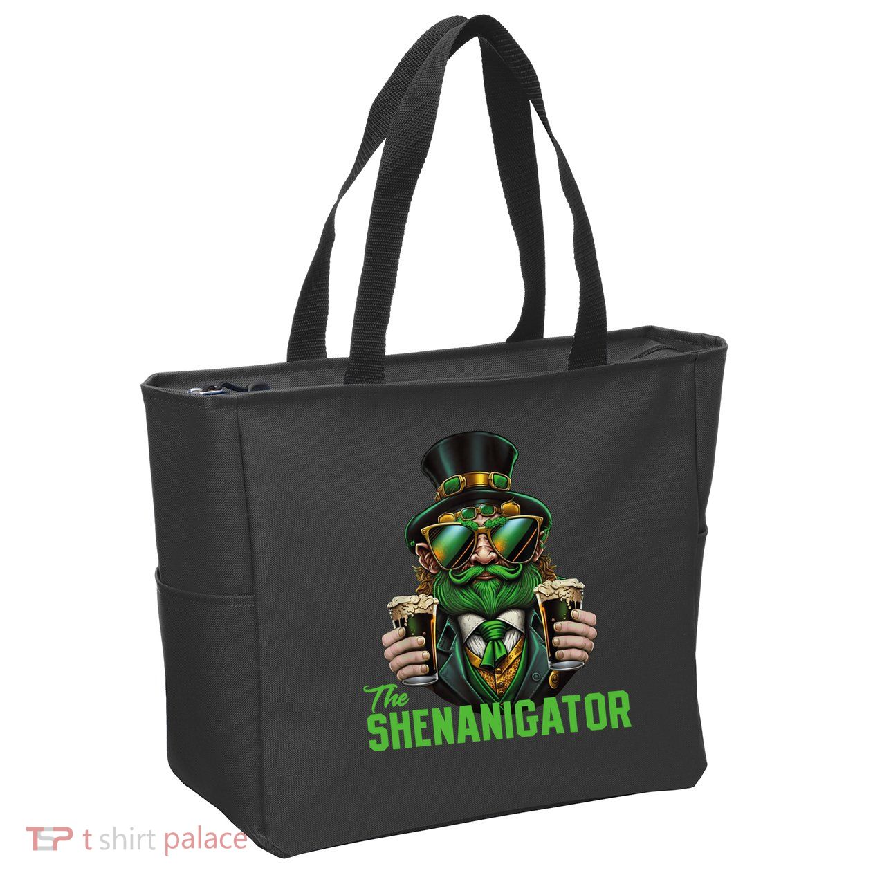 The Shenanigator, Funny Shenanigans Design For St Paddys Day Zip Tote Bag