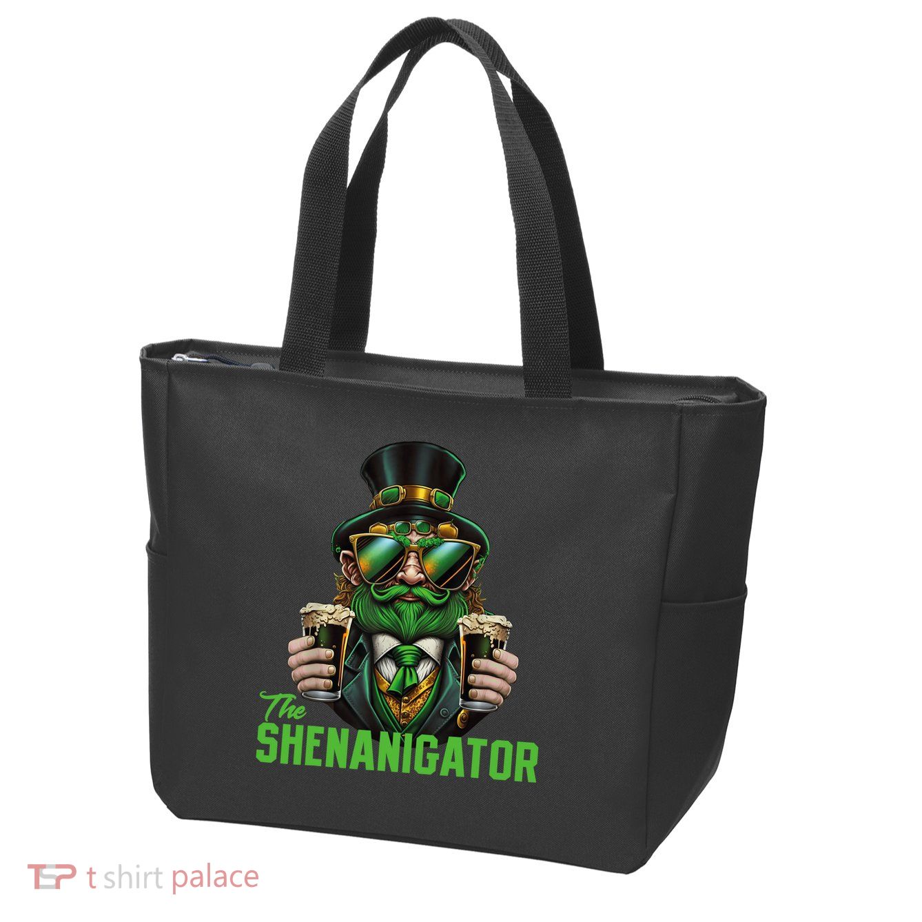 The Shenanigator, Funny Shenanigans Design For St Paddys Day Zip Tote Bag