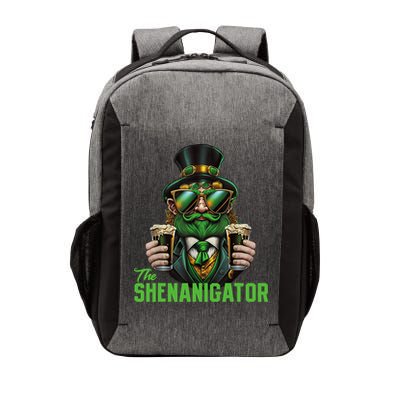 The Shenanigator, Funny Shenanigans Design For St Paddys Day Vector Backpack