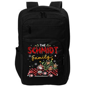 The Schmidt Family Christmas Matching Pajamas Impact Tech Backpack