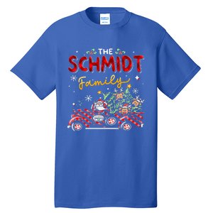 The Schmidt Family Christmas Matching Pajamas Tall T-Shirt