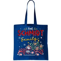 The Schmidt Family Christmas Matching Pajamas Tote Bag