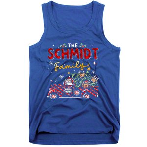 The Schmidt Family Christmas Matching Pajamas Tank Top