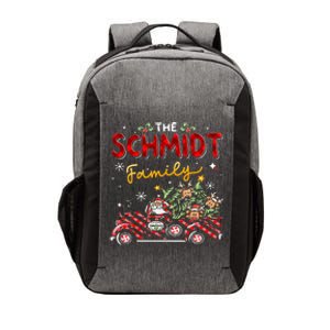 The Schmidt Family Christmas Matching Pajamas Vector Backpack