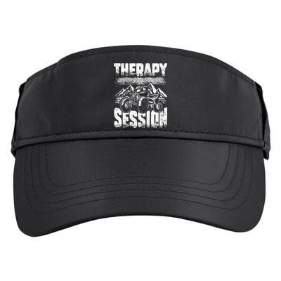 Therapy Session Funny ATV FourWheeler Quad Bike Rider Adult Drive Performance Visor