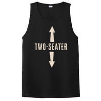 Two Seater Funny Adult Humor Popular Hilarious Quote PosiCharge Competitor Tank