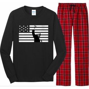 Trump Supporter Fight Merica Take It Back Election 2024 Gift Long Sleeve Pajama Set