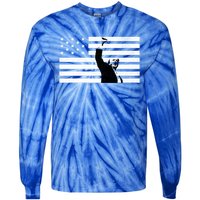 Trump Supporter Fight Merica Take It Back Election 2024 Gift Tie-Dye Long Sleeve Shirt