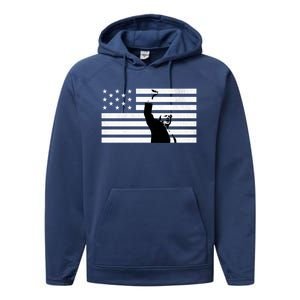 Trump Supporter Fight Merica Take It Back Election 2024 Gift Performance Fleece Hoodie