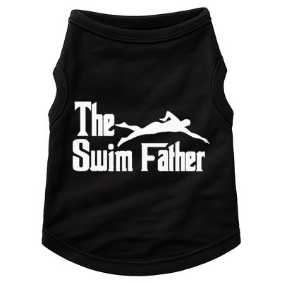 The Swim Father Funny Swimming Dad Swimmer Doggie Tank