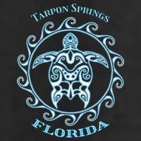 Tarpon Springs Florida Tribal Sea Turtle Summer 11oz C Handle Ceramic Mug