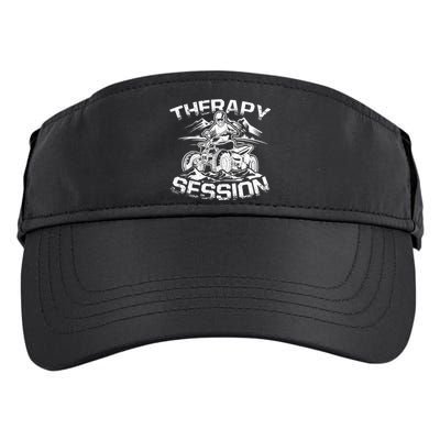 Therapy Session Funny ATV FourWheeler Quad Bike Rider Adult Drive Performance Visor