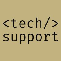 Tech Support  Funny Tech Gifts Tech Mousepad