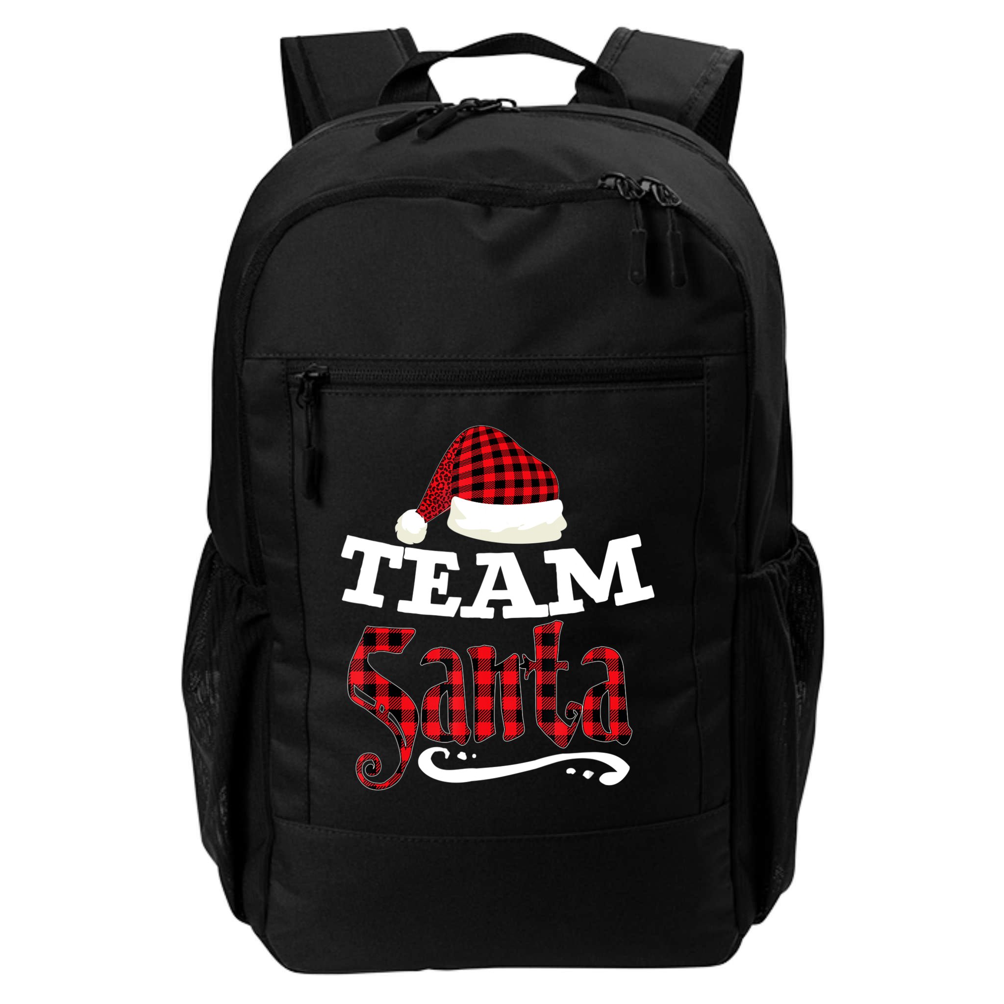 Team Santa Family Group Matching Christmas Pajama Party Backpack