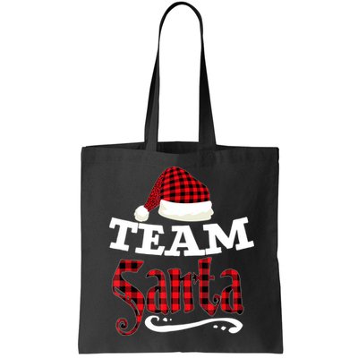 Team Santa Family Group Matching Christmas Pajama Party Bag