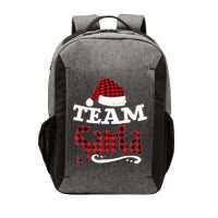 Team Santa Family Group Matching Christmas Pajama Party Vector Backpack