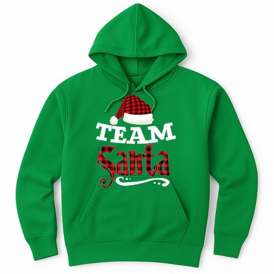 Team Santa Family Group Matching Christmas Pajama Party Hoodie