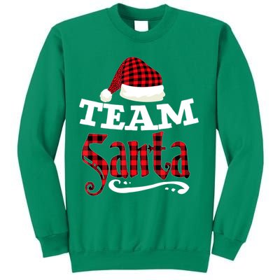 Team Santa Family Group Matching Christmas Pajama Party Sweatshirt