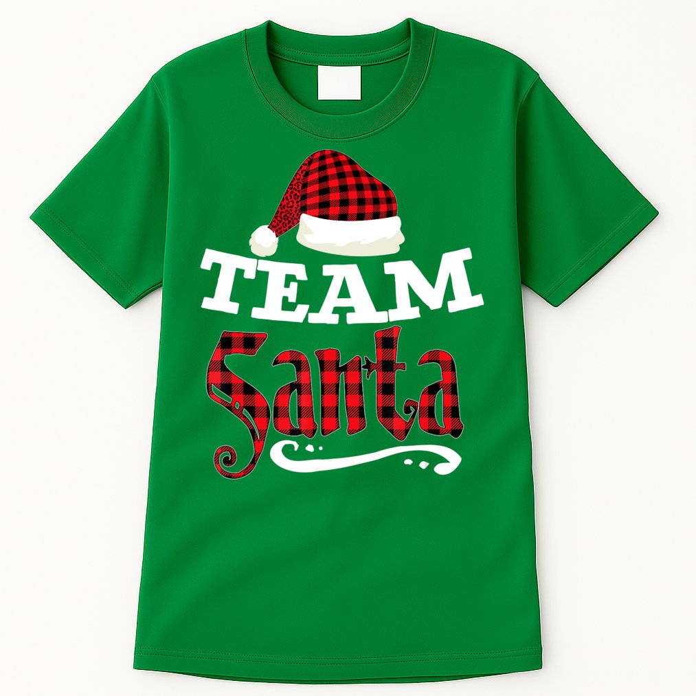 Team Santa Family Group Matching Christmas Pajama Party Tall T-Shirt