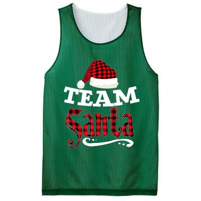 Team Santa Family Group Matching Christmas Pajama Party Mesh Reversible Basketball Jersey Tank