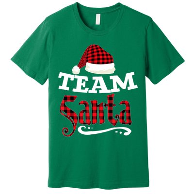 Team Santa Family Group Matching Christmas Pajama Party Premium T-Shirt